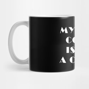 my skin color is not a crime black funny gift Mug